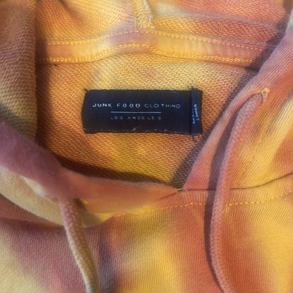 Tie dye men’s hoodie - Picture 2 of 2